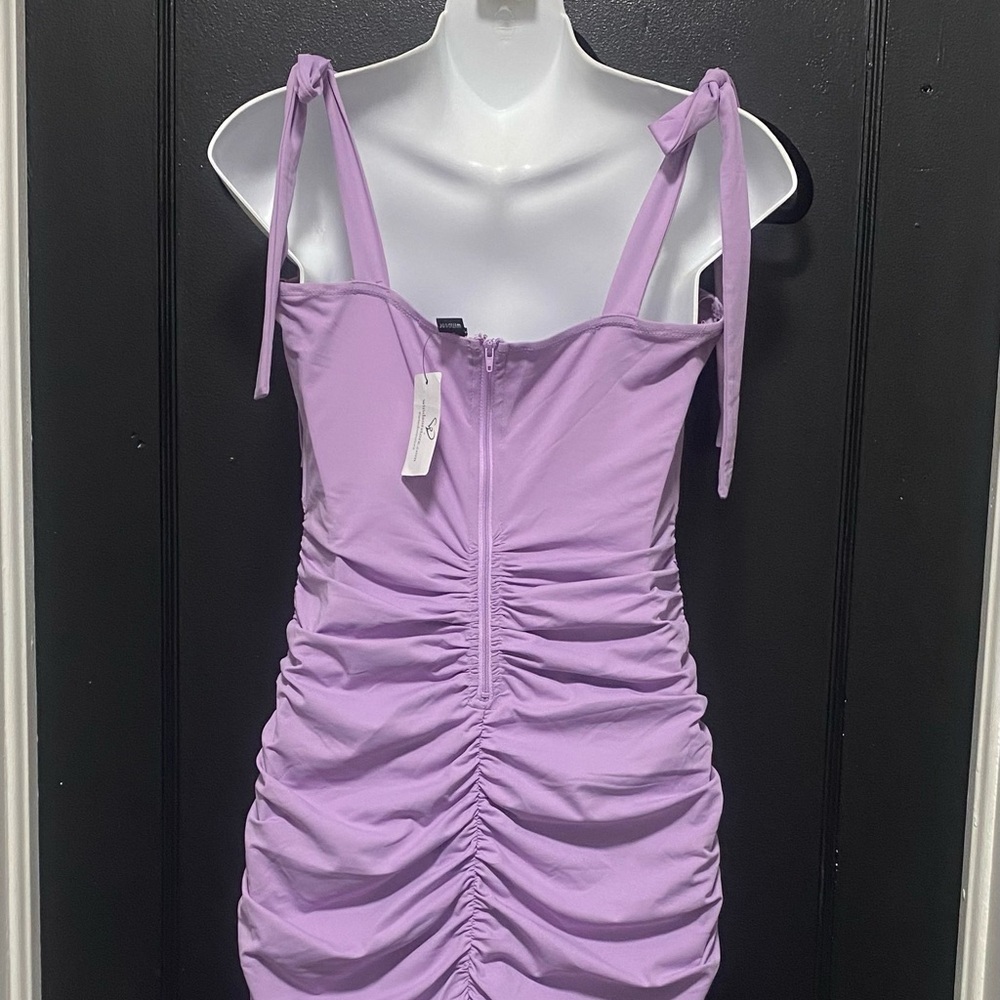 NWT Windsor Lavender Mini Dress - Picture 2 of 6